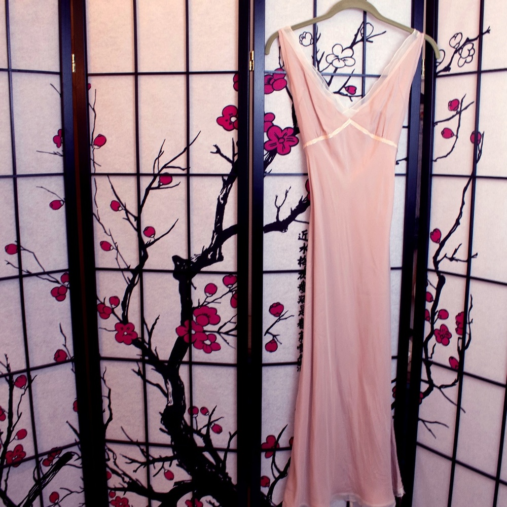 Anthropologie- V-neck and V-back Dress.